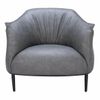 Julian Accent Chair in Gray