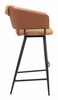 Juno Barstool Set of 2 in Brown