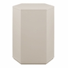 Kade Faceted Semi-Gloss Side Table