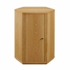 Kade Faceted Wood Side Table