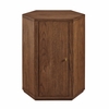 Kade Faceted Wood Side Table