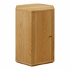 Kade Faceted Wood Side Table