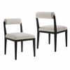 Kai Fabric Dining Chair Set of 2