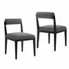 Kai Fabric Dining Chair Set of 2