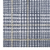 Kaja Abstract Plaid 5x8 Area Rug in Ivory/Cadet Blue and Citron