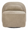 Kakao Swivel Chair in Olive Brown
