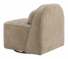 Kakao Swivel Chair in Olive Brown