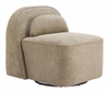 Kakao Swivel Chair in Olive Brown