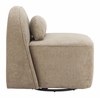 Kakao Swivel Chair in Olive Brown