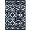 Kalinda Rustic Vintage Moroccan Trellis 8x10 Area Rug
