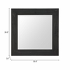 Kare Mirror in Black