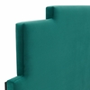 Kasia Performance Velvet Twin Headboard in Teal