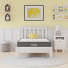 Kate 6" Narrow Twin Mattress in White