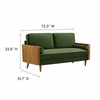 Kellan Performance Velvet Sofa