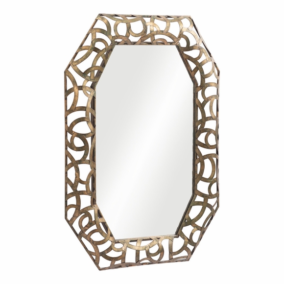 Kin Mirror in Bronze