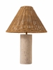 Kintal Solar Table Lamp in Natural