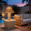 Kintal Solar Table Lamp in Natural