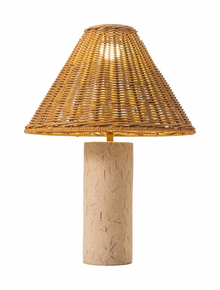 Kintal Solar Table Lamp in Natural