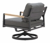 Koleso Swivel Chair in Gray