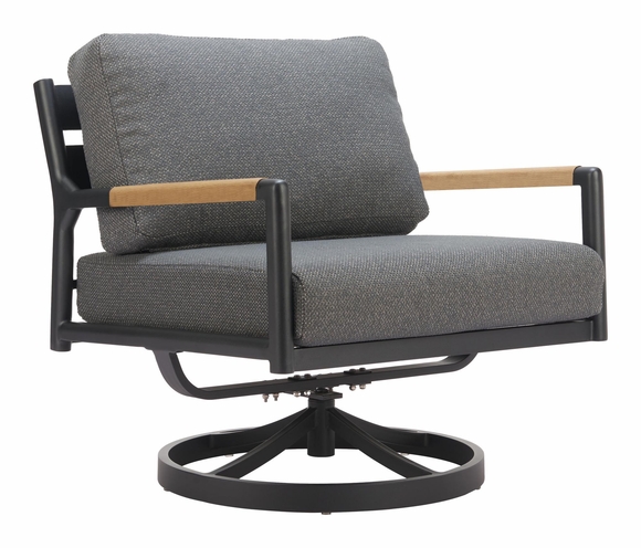 Koleso Swivel Chair in Gray