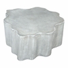 Kortha Coffee Table in Antique Silver