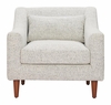 Koseli Armchair in Pewter Gray