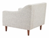 Koseli Armchair in Pewter Gray