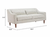 Koseli Loveseat in Pewter Gray