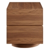 Koval Floating Pedestal 2-Drawer Nightstand
