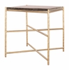 Kove Side Table in Gold