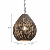 Koza Ceiling Lamp in Black