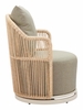 Lanai Swivel Chair in Multicolor