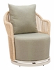 Lanai Swivel Chair in Multicolor