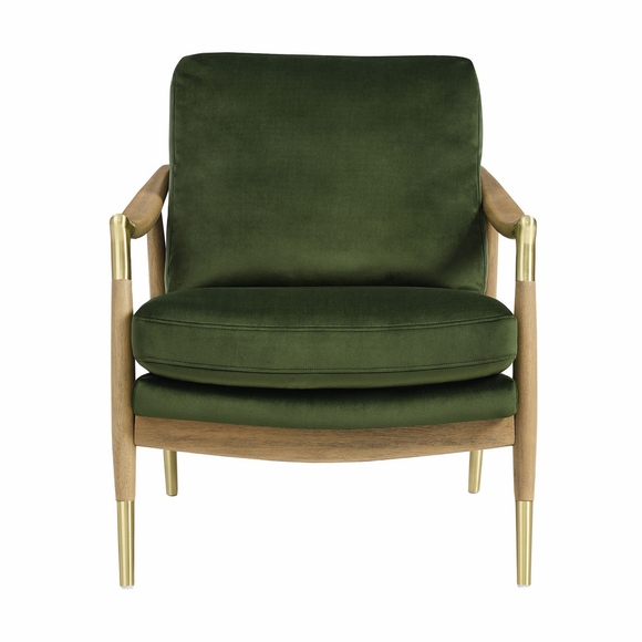 Langford Performance Velvet Accent Armchair