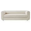 Leif 89" Boucle Upholstered Sofa in Pearl