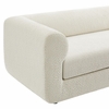Leif 89" Boucle Upholstered Sofa in Pearl