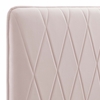 Leila Performance Velvet King/California King Headboard in Pink