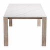 Leilani Rectangular Dining Table in White