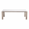 Leilani Rectangular Dining Table in White