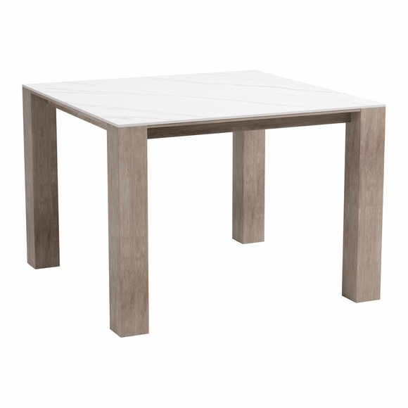 Leilani Square Dining Table - 42" in White