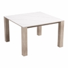 Leilani Square Dining Table - 48" in White