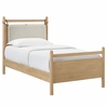 Leni Twin Size Wood Platform Bed Frame