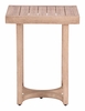 Leto Side Table in Brown
