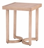 Leto Side Table in Brown