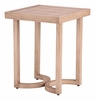 Leto Side Table in Brown