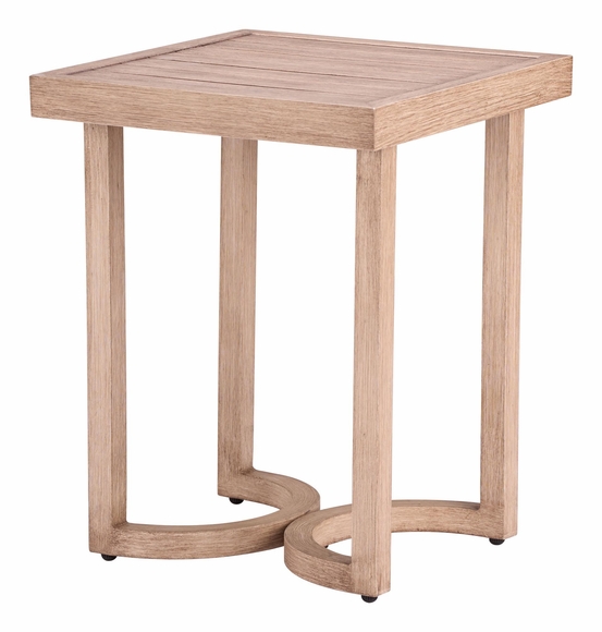 Leto Side Table in Brown