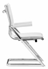 Lider Plus Conference Chair Set of 2 in White