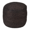 Lillian Ottoman in Black