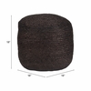 Lillian Ottoman in Black