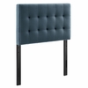 Lily Stain-Resistant Performance Velvet Twin Size Headboard